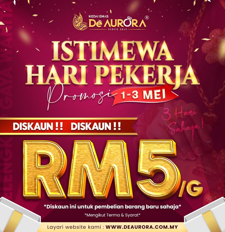 DISKAUN RM5/G !!