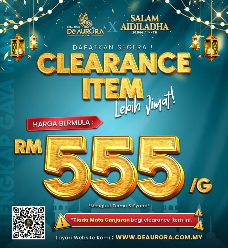 PROMOSI CLEARANCE ITEM !!
