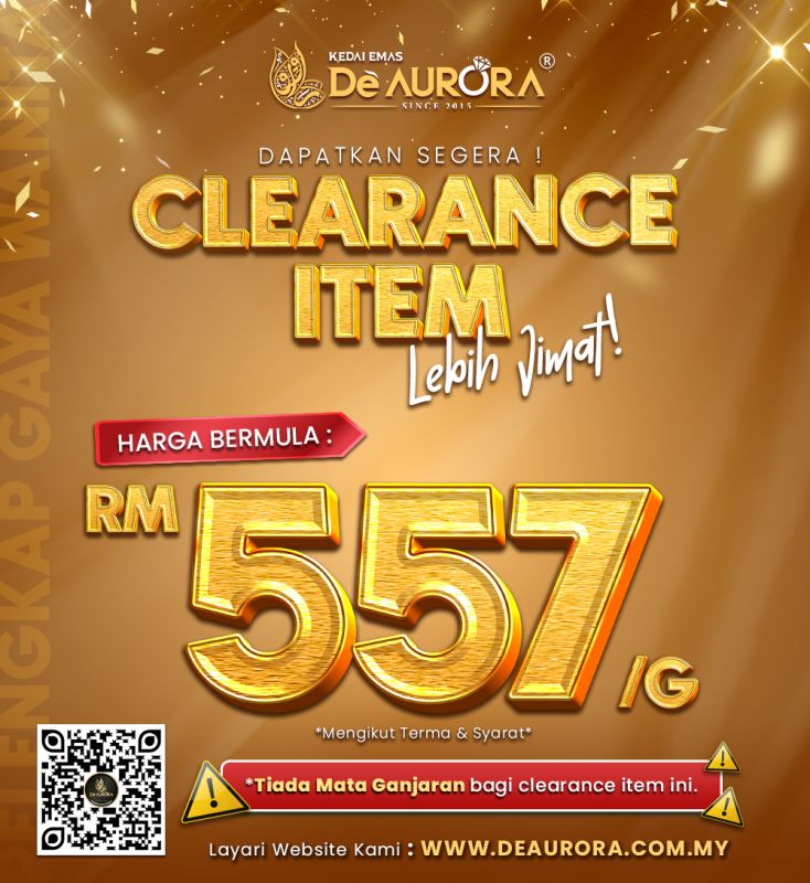 PROMOSI CLEARANCE ITEM !!