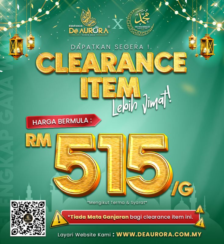 PROMOSI CLEARANCE ITEM !!