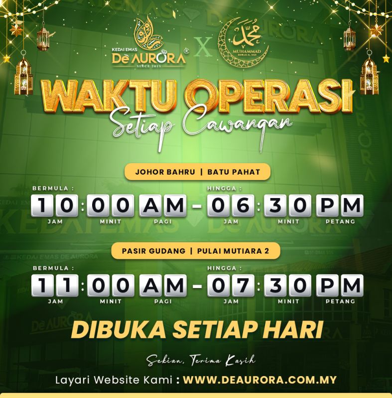 WAKTU OPERASI KAMI !