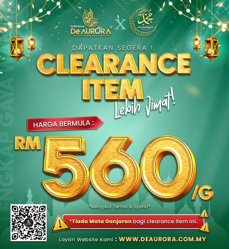 PROMOSI CLEARANCE ITEM !!