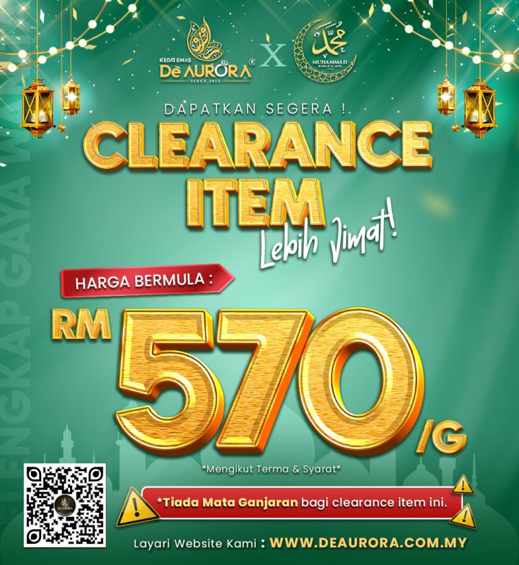 PROMOSI CLEARANCE ITEM !!