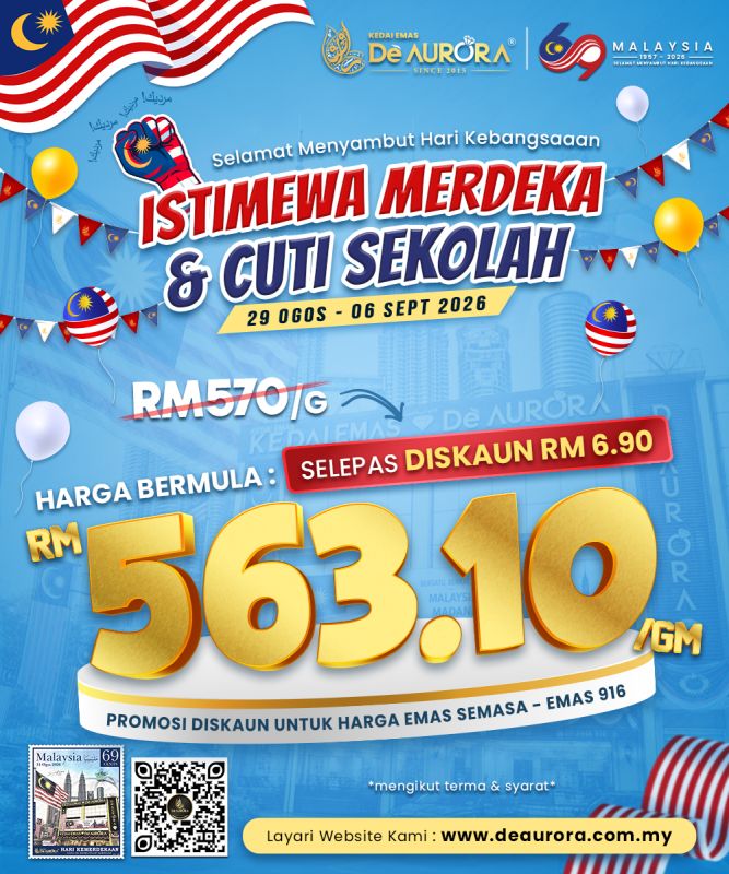 PROMOSI MERDEKA & CUTI SEKOLAH
