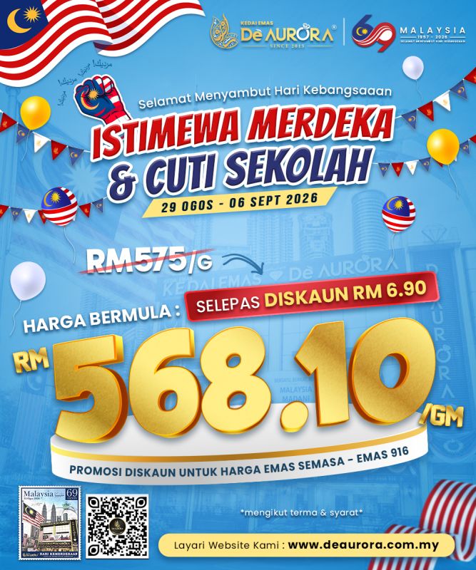 PROMOSI MERDEKA & CUTI SEKOLAH