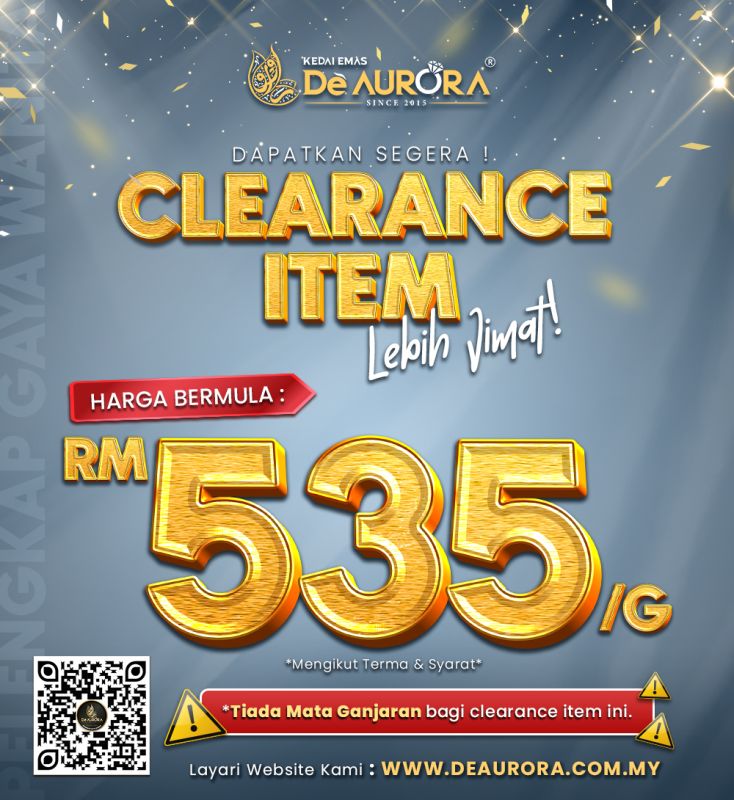 PROMOSI CLEARANCE ITEM !!