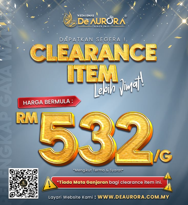 PROMOSI CLEARANCE ITEM !!