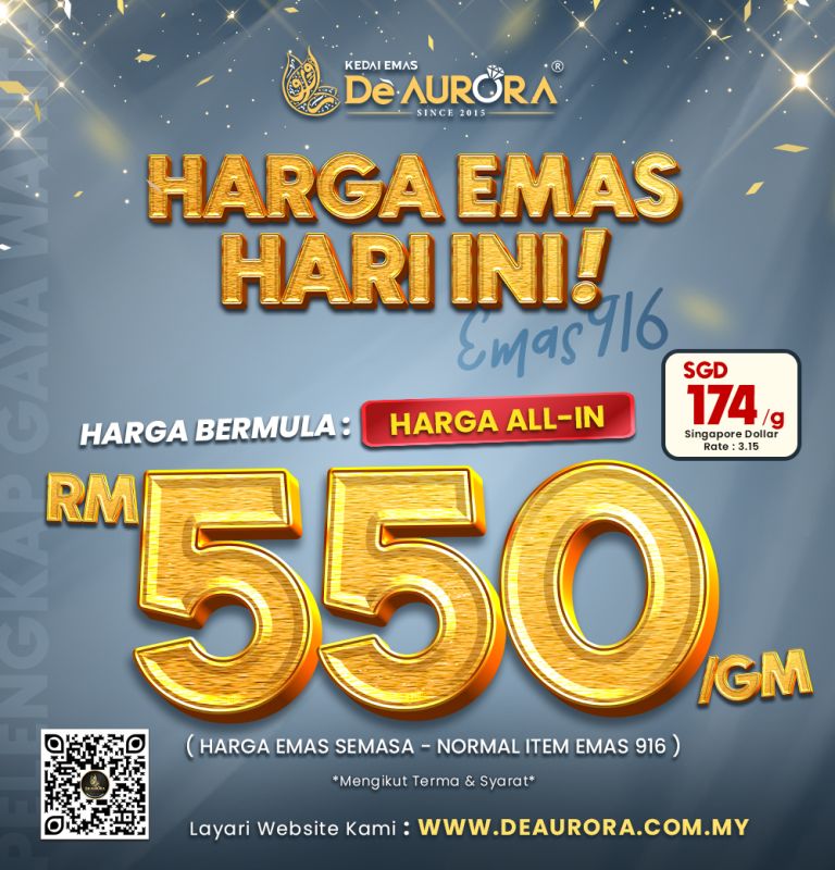 HARGA BERMULA RM552/G