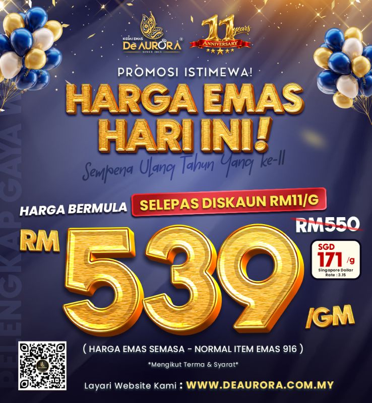 HARGA BERMULA RM539/G