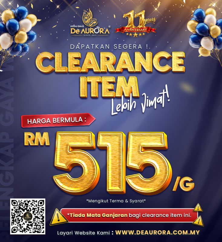 PROMOSI CLEARANCE ITEM !!