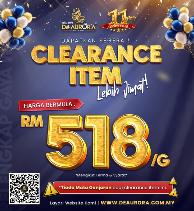 PROMOSI CLEARANCE ITEM !!