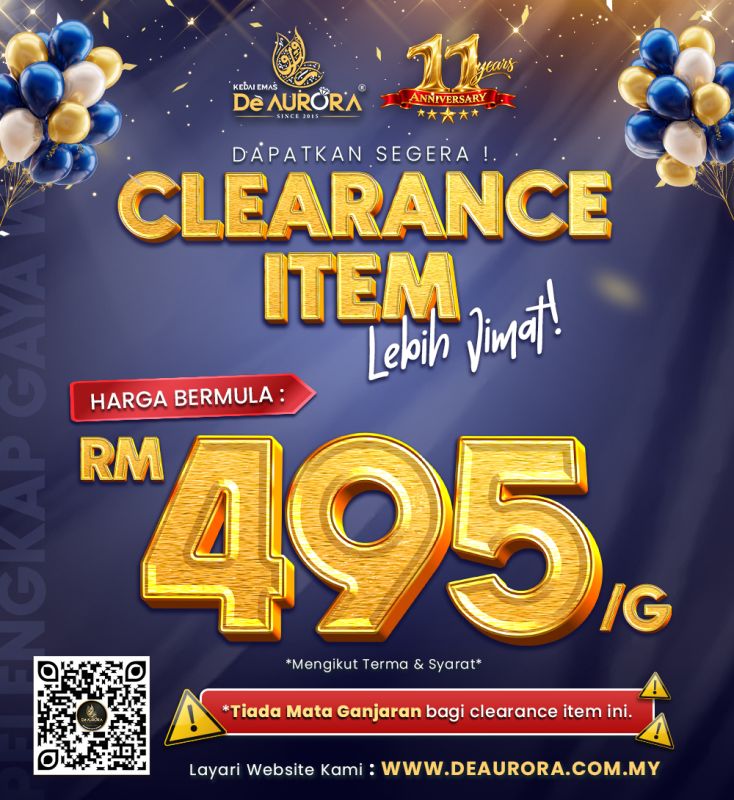 PROMOSI CLEARANCE ITEM !!